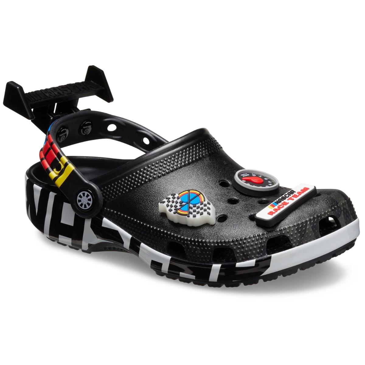 Unisex Clogs Crocs Nascar Classic Clogs - Black