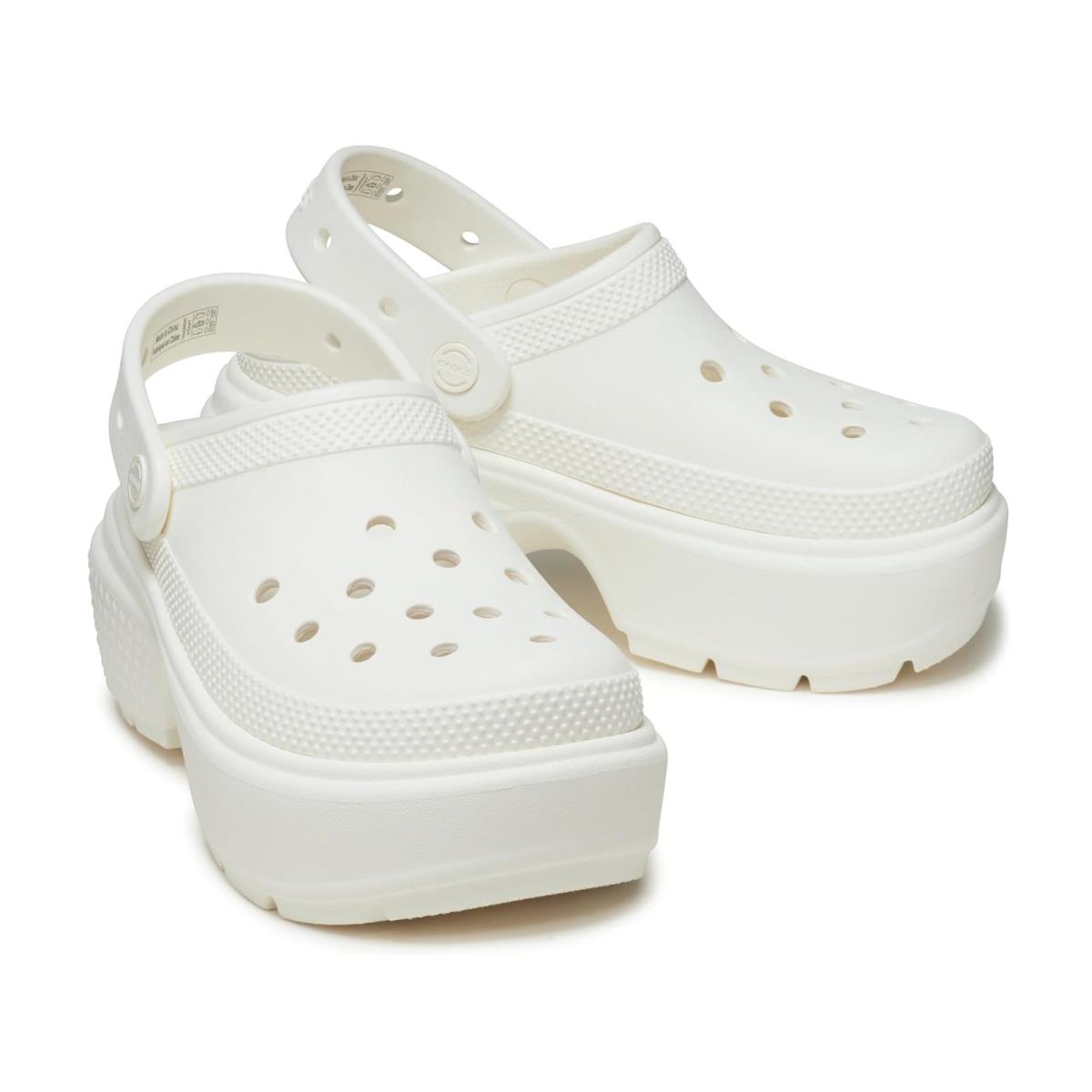 Unisex Clogs Crocs Stomp Clog Chalk