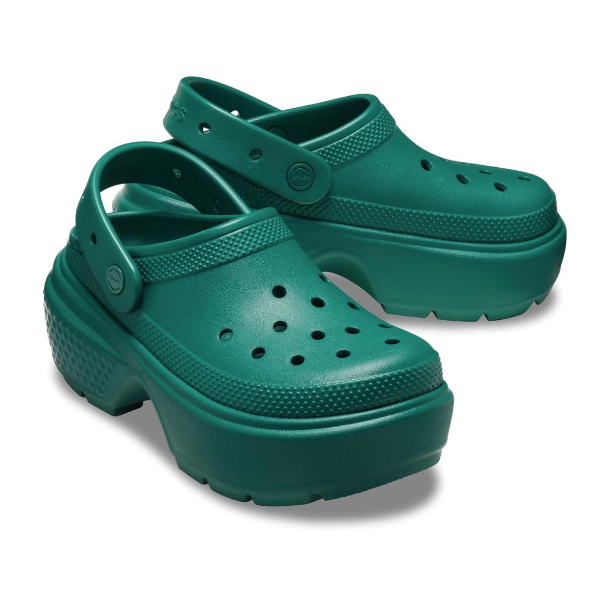 Unisex Clogs Crocs Stomp Clog Emerald