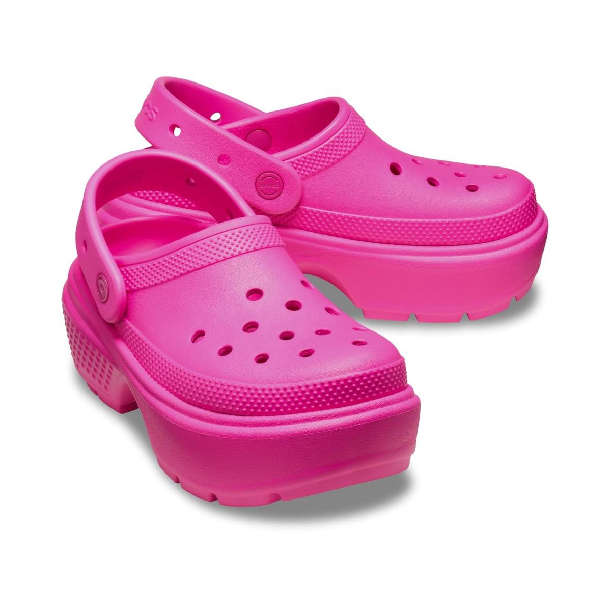 Unisex Clogs Crocs Stomp Clog Pink Crush