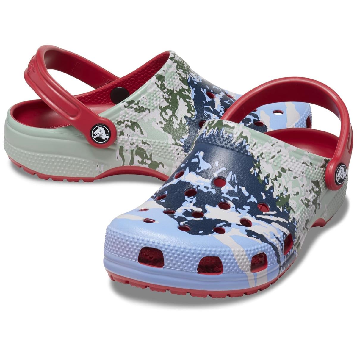 Unisex Clogs Crocs Classic Clog - Seasonal Graphic Multi/Summit