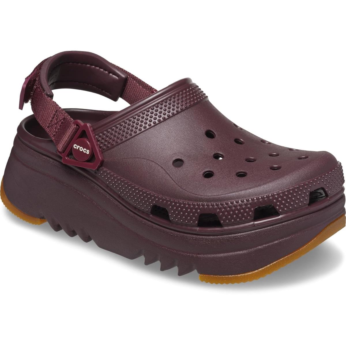 Unisex Clogs Crocs Classic Hiker Xscape Clog Dark Cherry