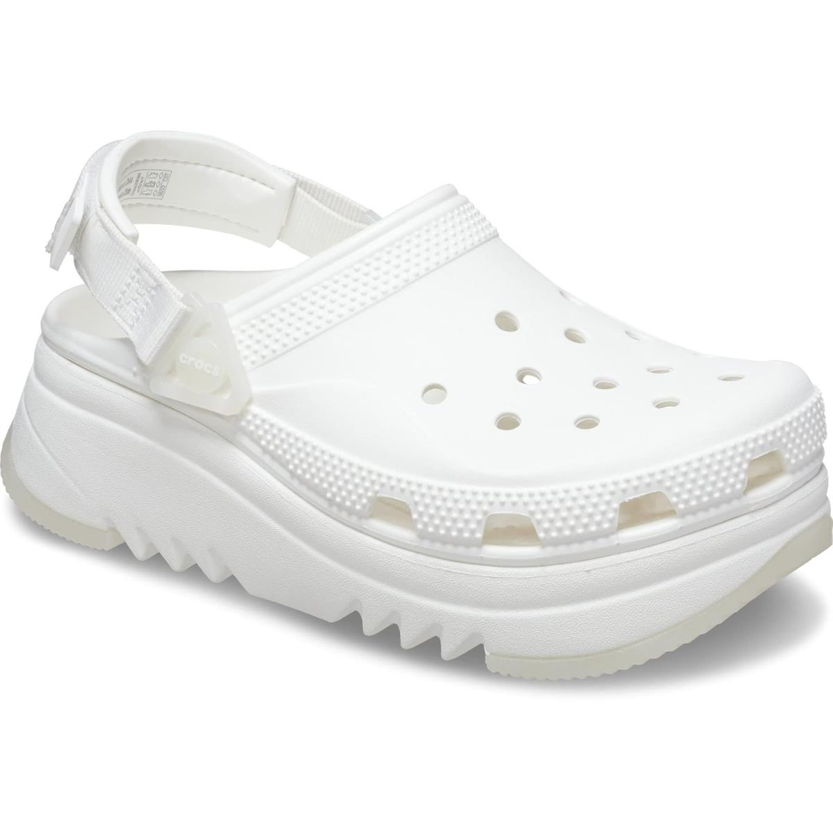 Unisex Clogs Crocs Classic Hiker Xscape Clog White