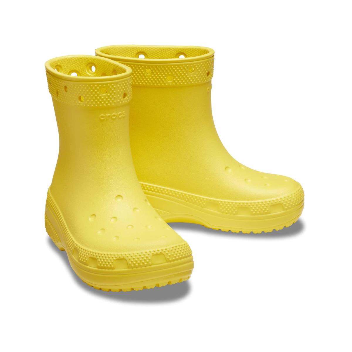 Children Unisex Boots Crocs Kids Classic Rain Boot Little Kid/big Kid Sunflower