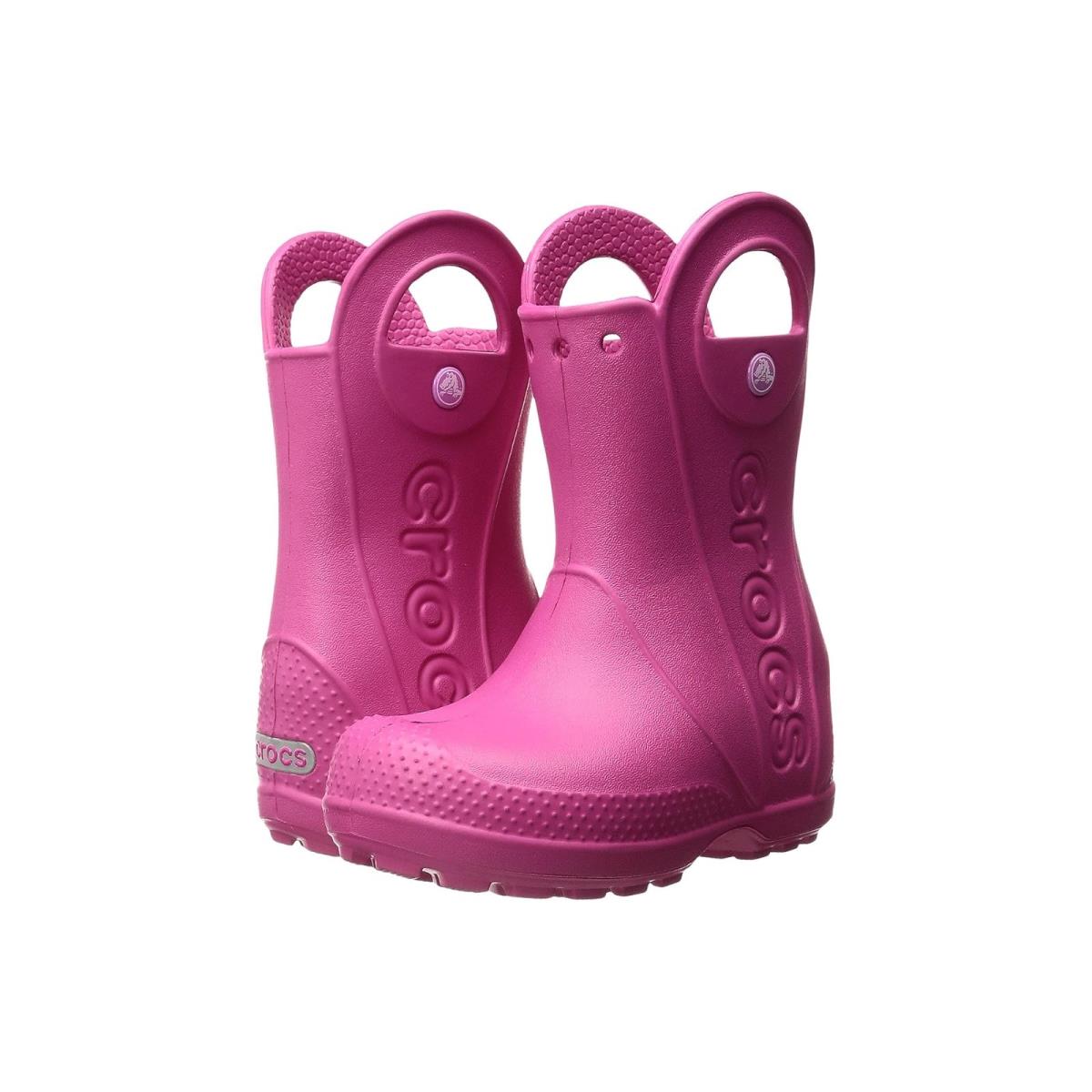 Children Unisex Boots Crocs Kids Handle It Rain Boot Toddler/little Kid