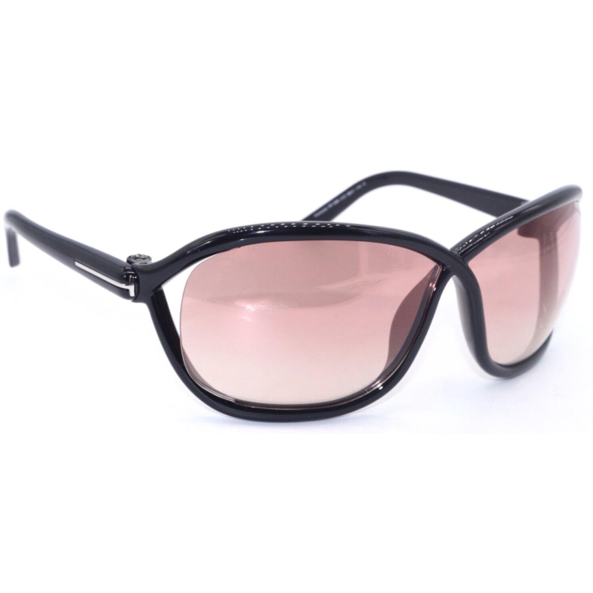 Tom Ford TF 1069 01Z Fernanda Black W/pink Gradient Lenses Sunglasses 68-7