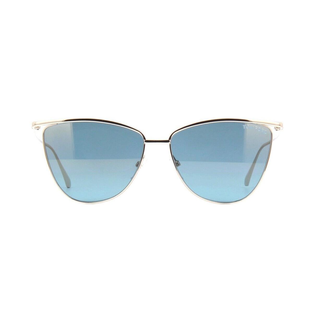 Tom Ford Veronica FT 0684 Gold/blue Shaded Mirror 28W D Sunglasses