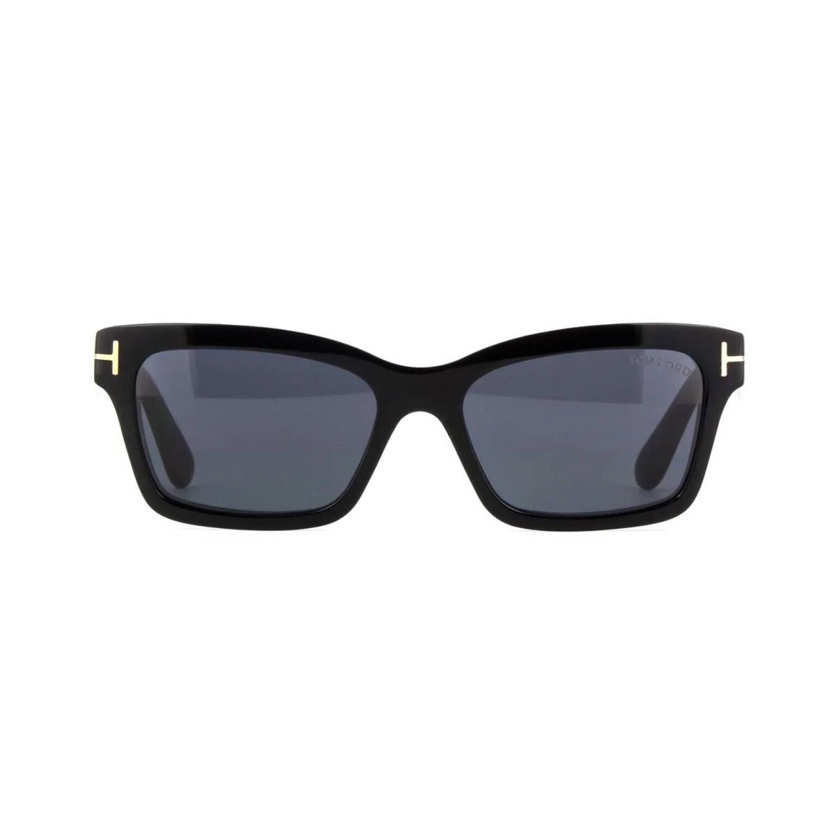 Tom Ford Mikel FT 1085 Shiny Black/grey 01A Sunglasses