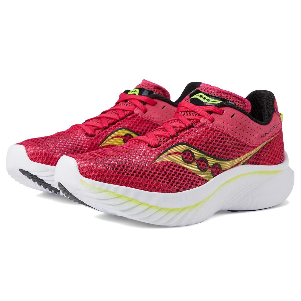 Woman`s Sneakers Athletic Shoes Saucony Women`s Kinvara 14 Red Rose