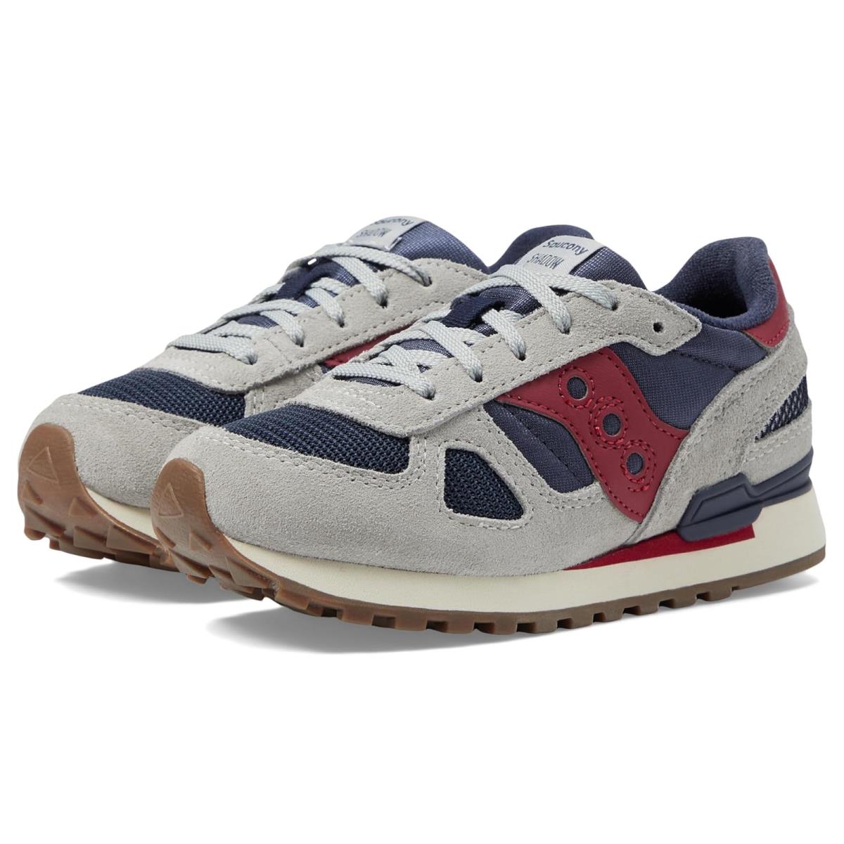 Saucony Kids Saucony s Kids Shadow Sneaker Little Kid/big Kid Grey/Navy/Red