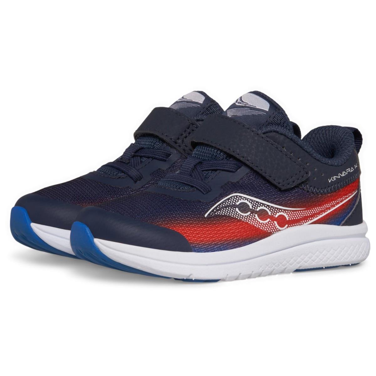 Children Unisex Shoes Saucony Kids Kinvara 14 A/c JR Toddler Navy/Red