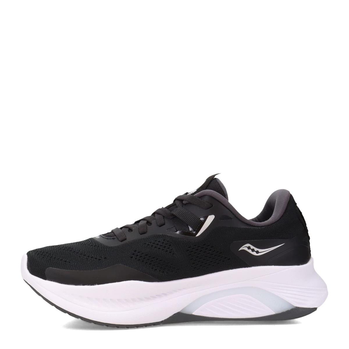 Saucony Women`s Guide 15 Running Shoe Black/white 11 Sz_11_Black/White - Black/White