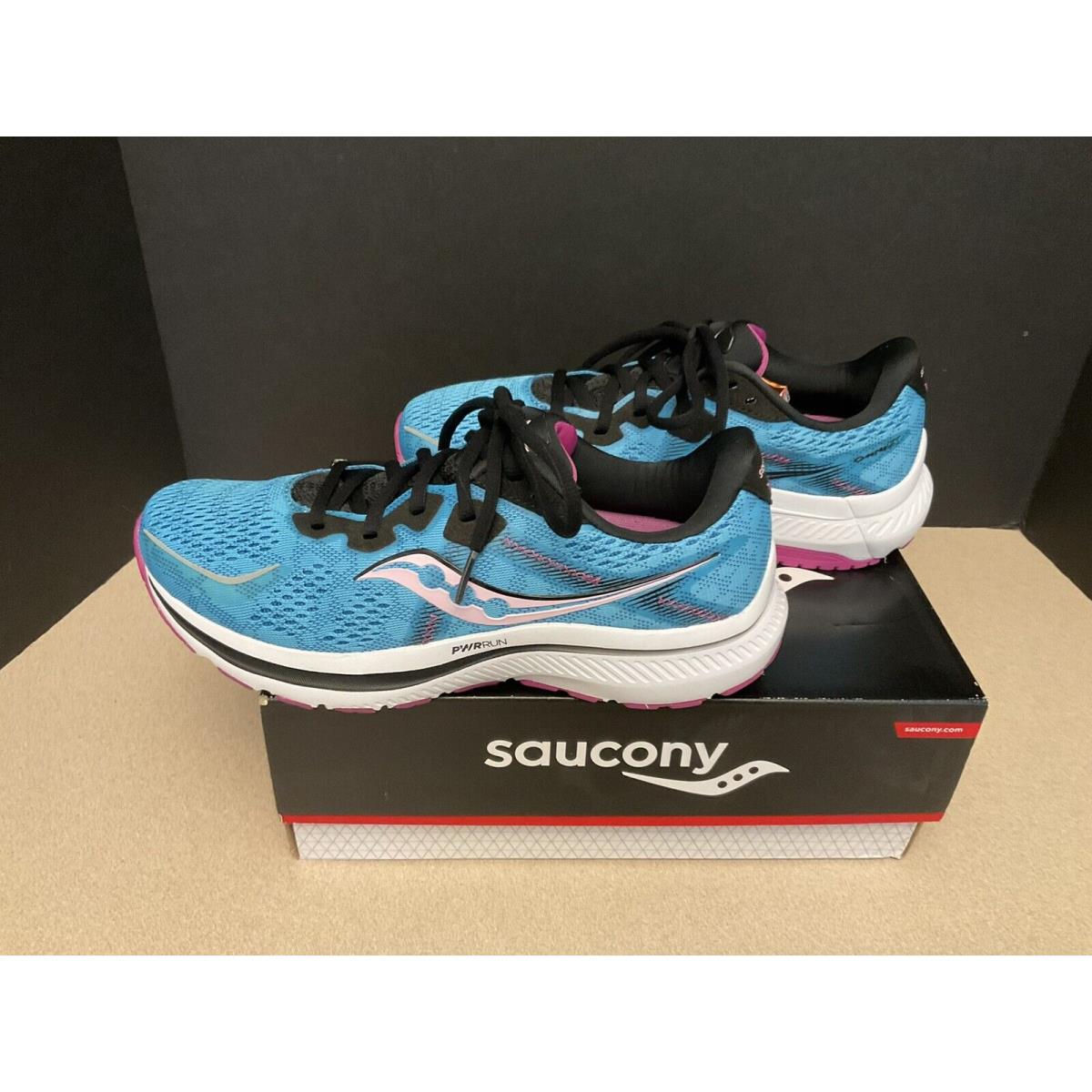 Womens Saucony Omni 20 Blue Blaze Running Shoes. Size 7.5. Awesome Shoes - Blue