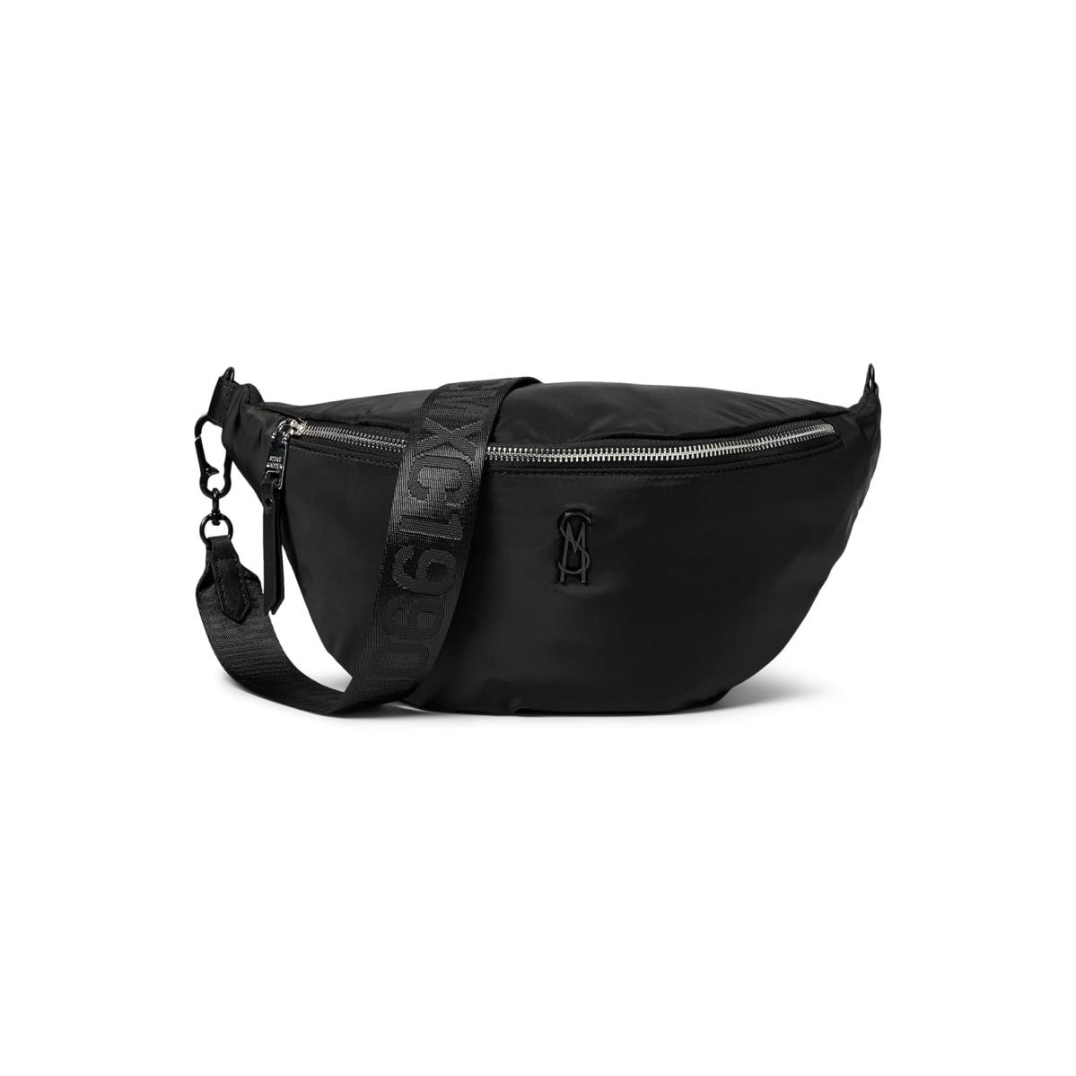 Woman`s Handbags Steve Madden Blorri-d Denim Belt Bag Black