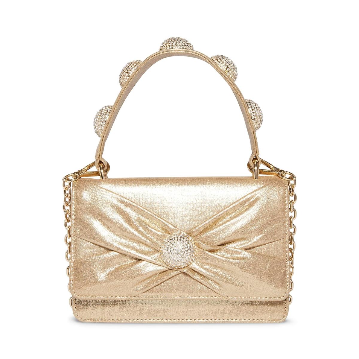 Woman`s Handbags Steve Madden X Marks The Spot Top-handle Bag Gold