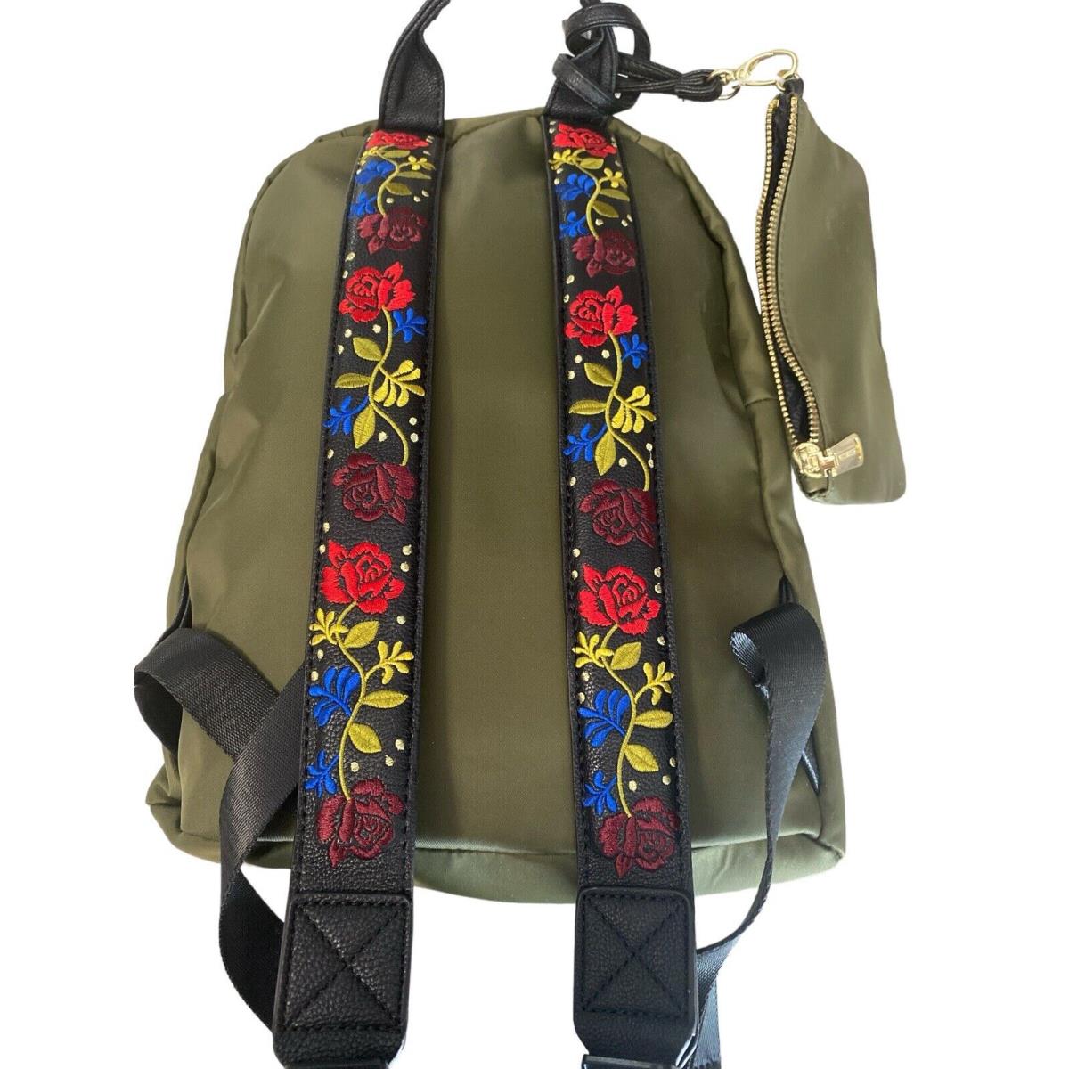Steve Madden Backpack/purse Green Olive Gold Hardware