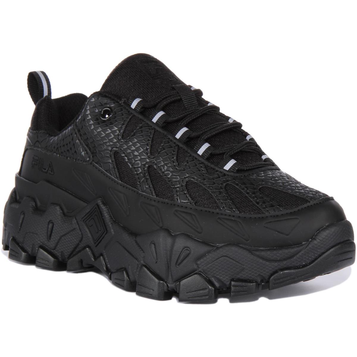 Fila Raid Low 2000 Chucky Lace Up Platform Sneakers Black US 4 - 13 BLACK