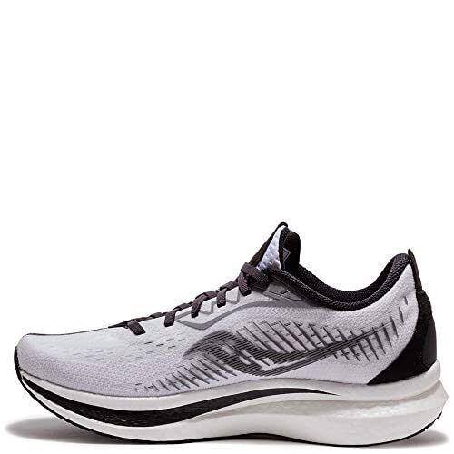 Saucony Women`s Endorphin Speed 2 Running Shoe Black/white 5.5 - Black/White