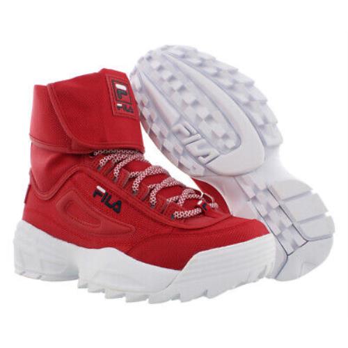 Fila Disruptor Ballistic Womens Shoes Size 7 Color: Red/navy/white