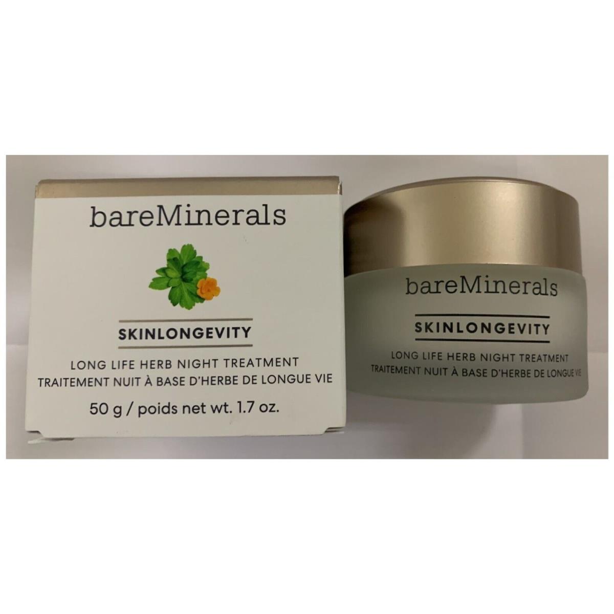 Bareminerals Skin Care - Skinlongevity Long Life Herb - Night Treatment - 50 ml