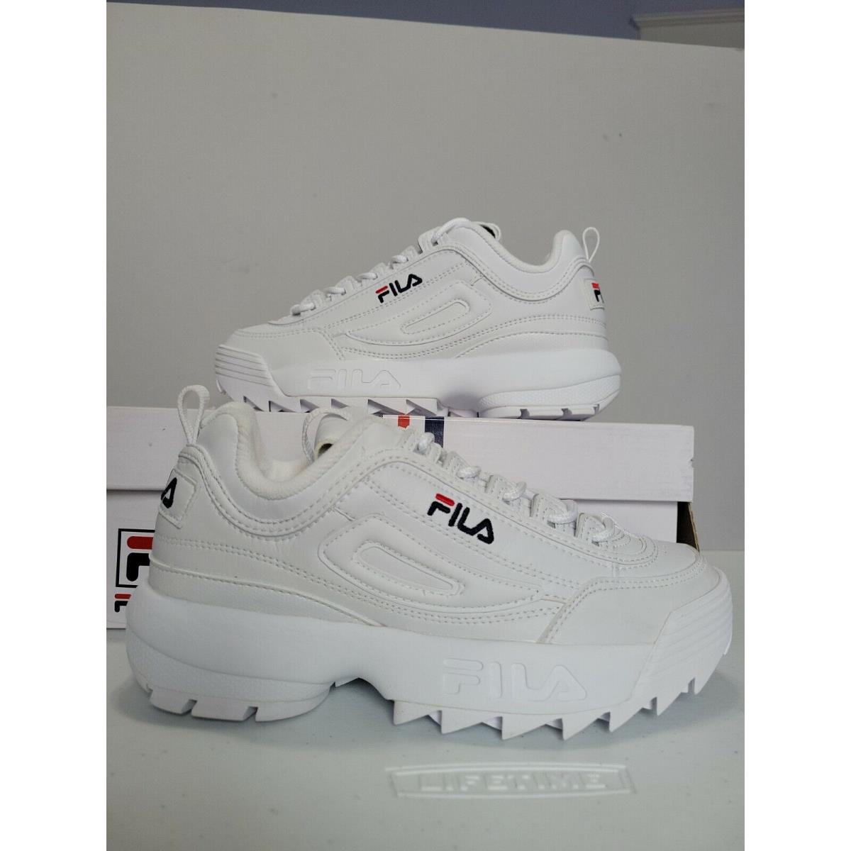 Fila disruptor fashion black size 5