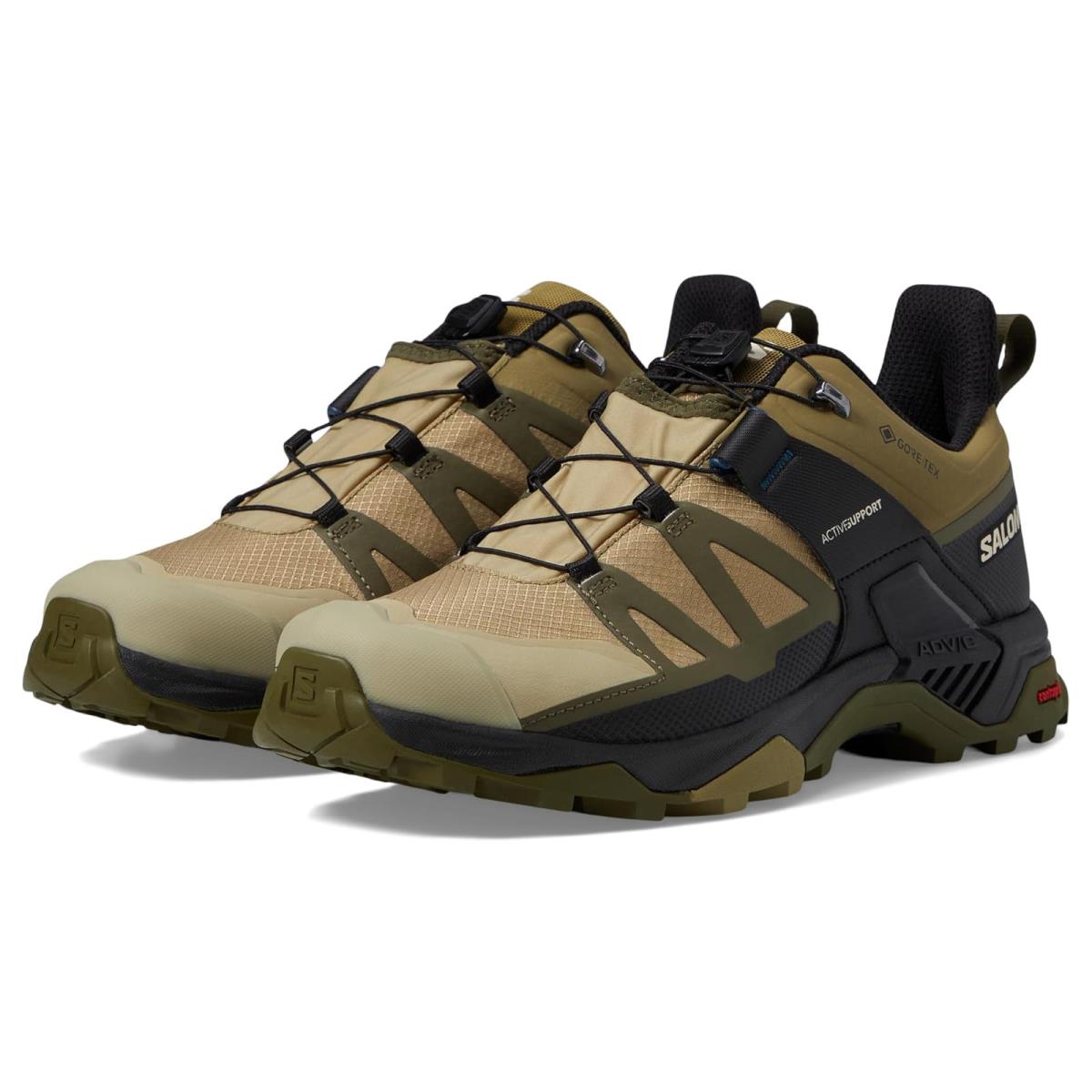 Man`s Sneakers Athletic Shoes Salomon X Ultra 4 Gtx - Slate Green