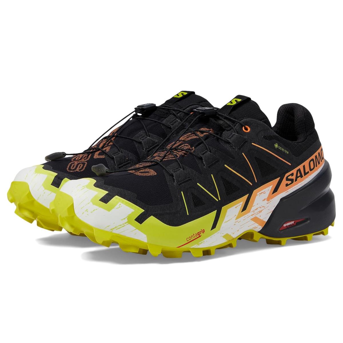 Man`s Sneakers Athletic Shoes Salomon Speedcross 6 Gtx Black