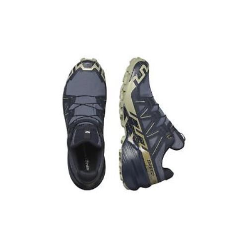 Salomon Speedcross 6 Gtx Men`s Trail Running Shoes Grisai/carbon/tea M10.5