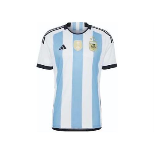 Adidas Argentina Winners Home Jersey White/light Blue Small
