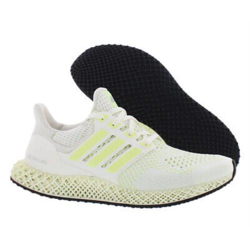 Adidas Ultra 4D Mens Shoes Size 6 Color: Core White/almost Lime/silver Metallic