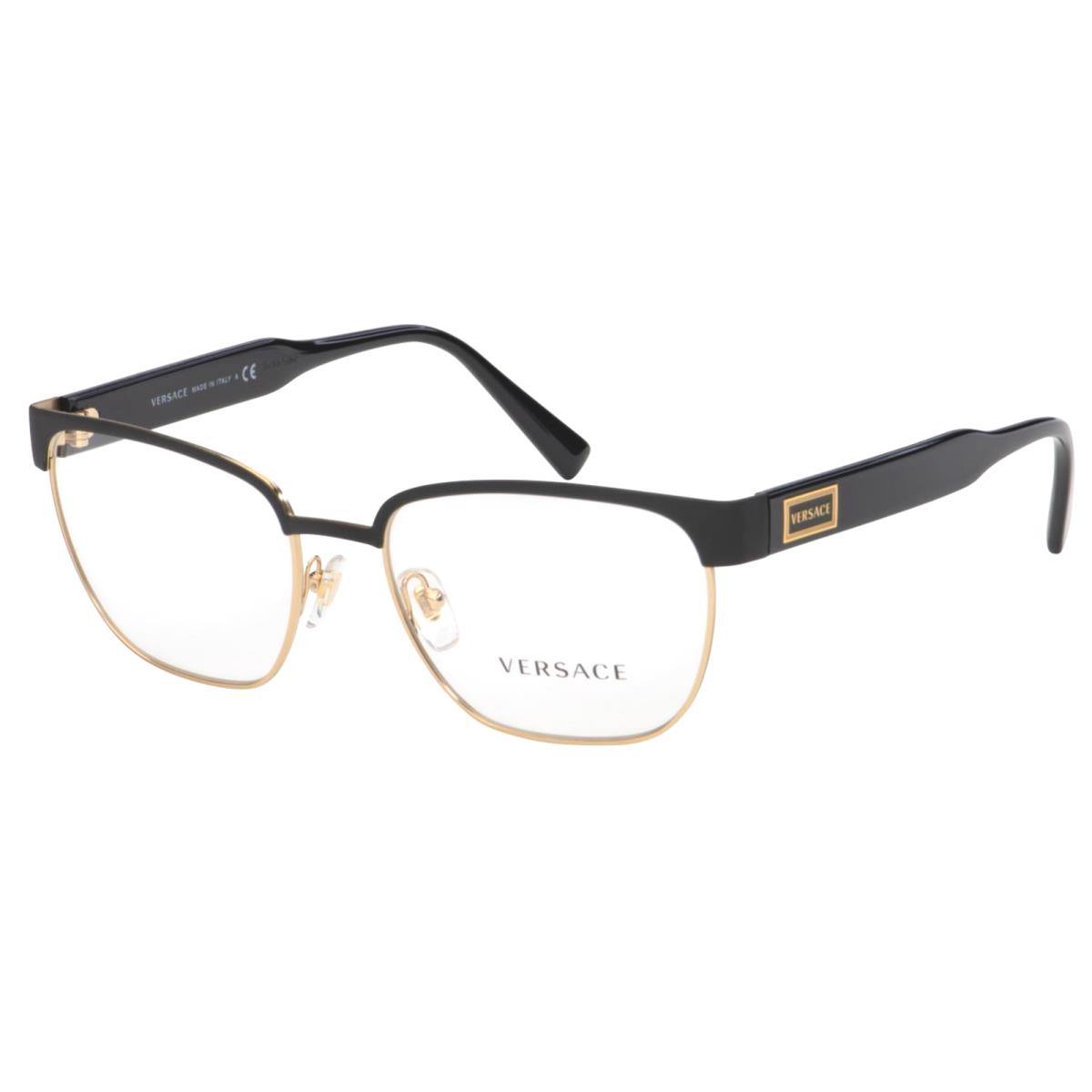 Versace Reading Glasses Mod. 1264 1436 54-18 140 Black Gold Frames Readers