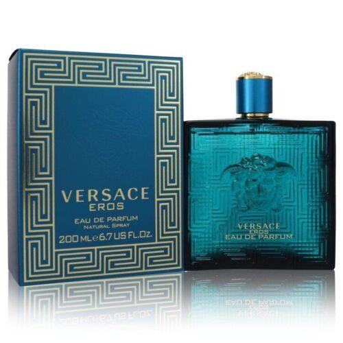 Versace Eros Cologne by Versace Eau De Parfum Spray 6.8 oz/200ml For Men