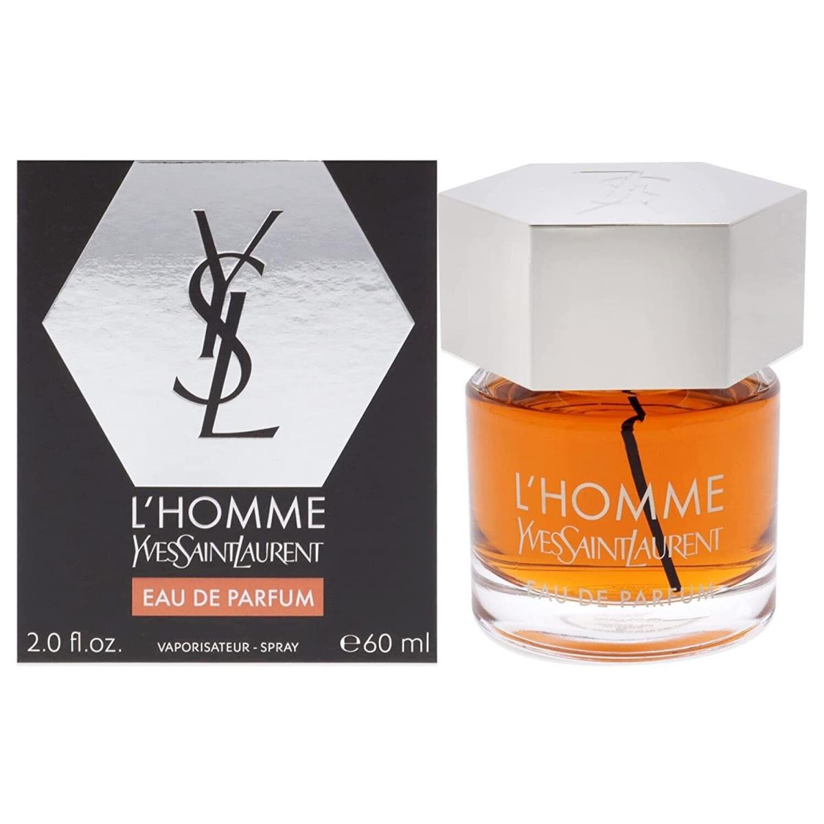 L`homme by Yves Saint Laurent For Men 2.0oz Eau de Parfum Spray