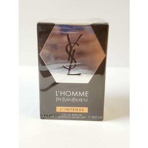 Ysl L`homme L`intense by Yves Saint Laurent 3.4 Oz Edp Spray For Men