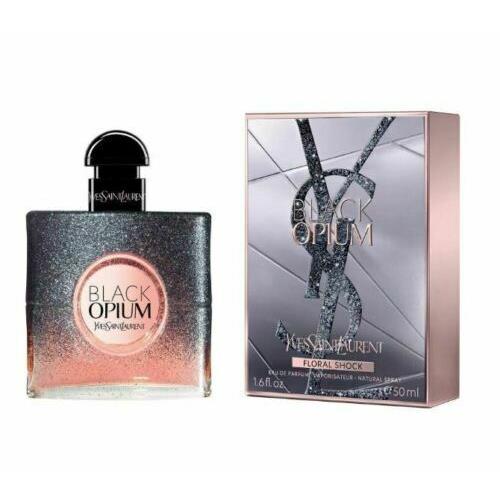 Black Opium Floral Shock by Yves Saint Laurent 1.7 oz Eau De Parfum Spray Women