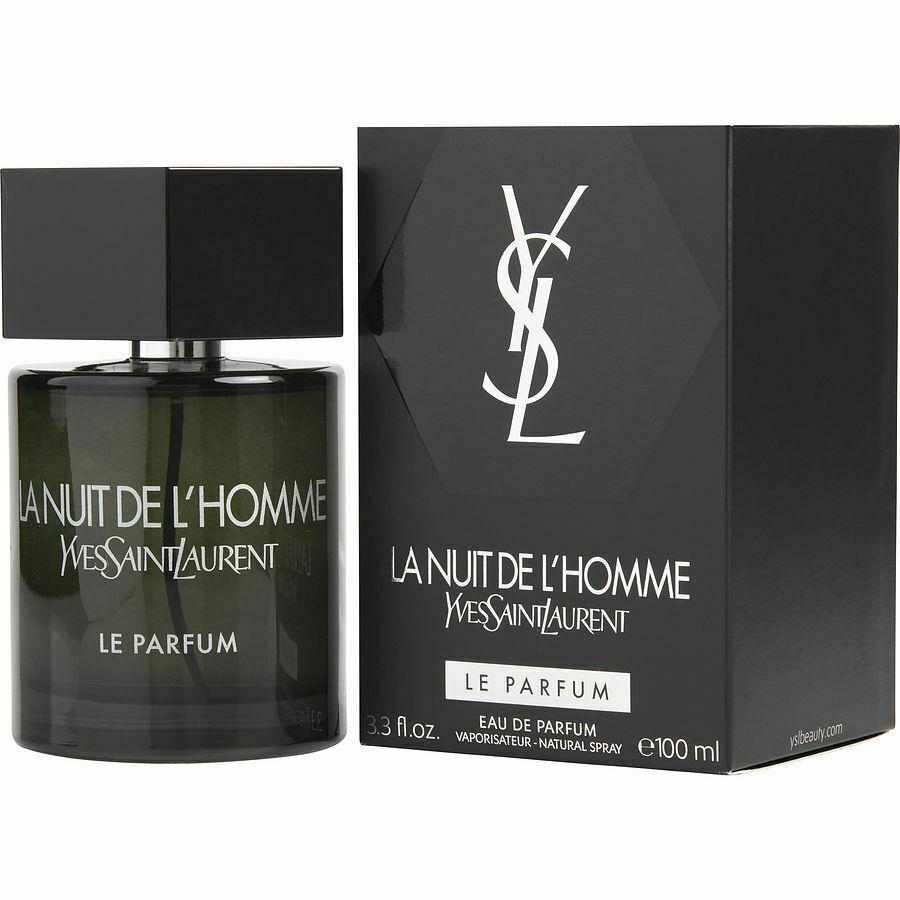 Yves Saint Laurent La Nuit de L`homme Le Parfum Ysl 3.3 / 3.4 oz 100 ml Spray Men