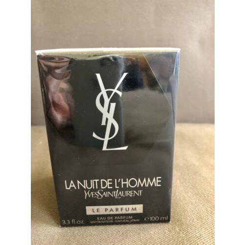 Yves Saint Laurent La Nuit de L`homme Le Parfum 3.4 FL OZ Edp Batch 38ND02 12/2016