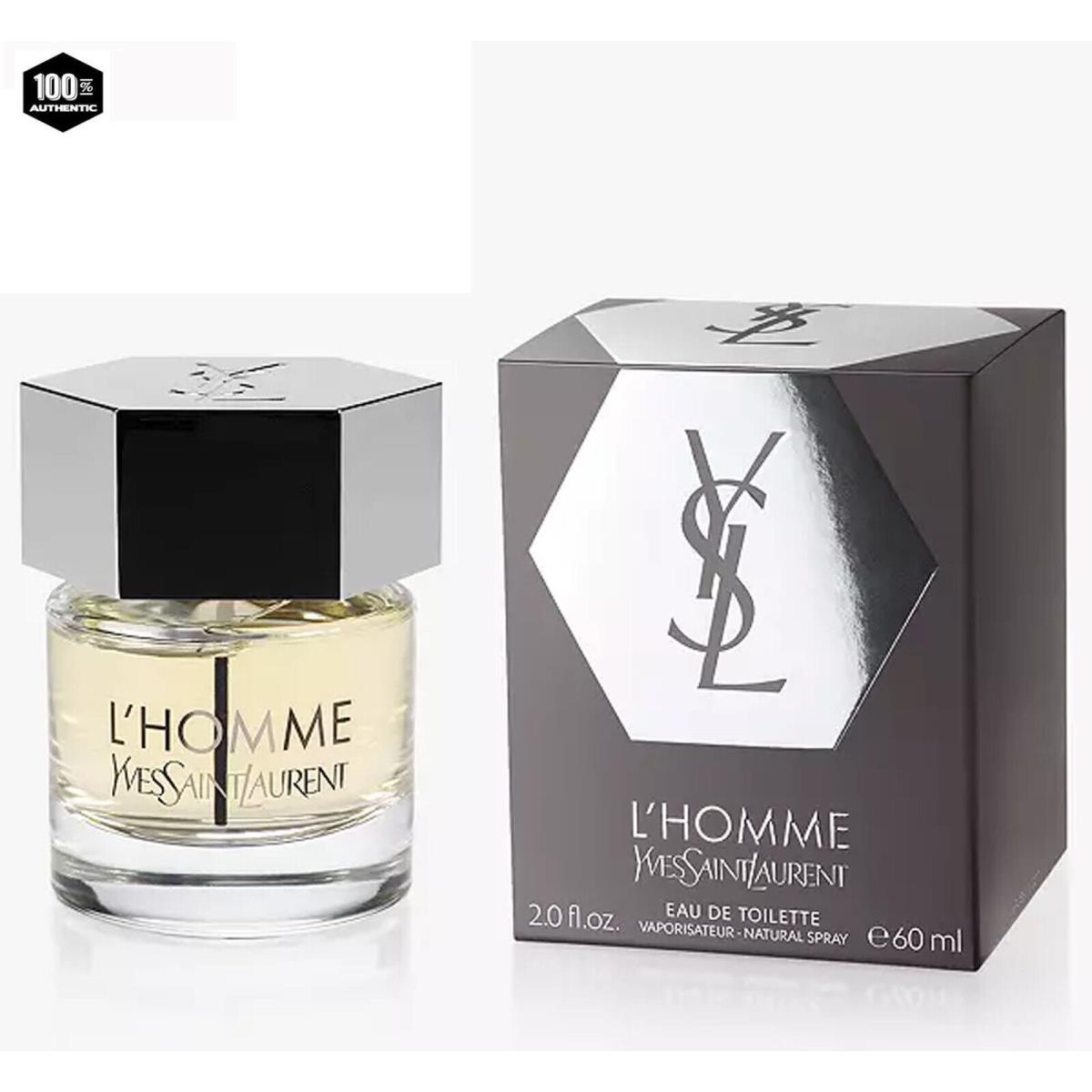 L`homme BY Yves Saint Laurent 2.0 OZ / 60 ML Edt Spray Men