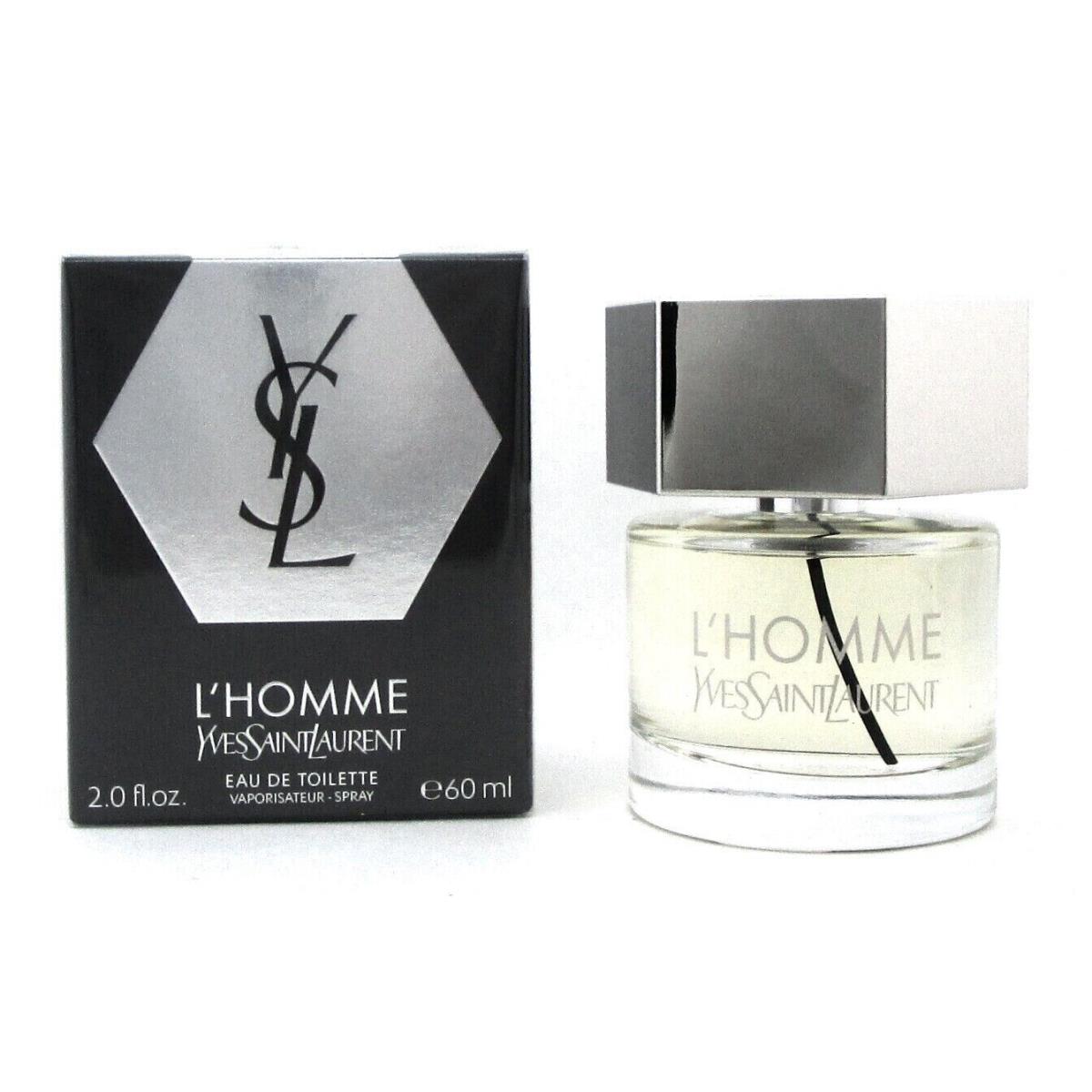 L`homme by Yves Saint Laurent Ysl 2.0 Oz. Edt Spray For Men Box--V25