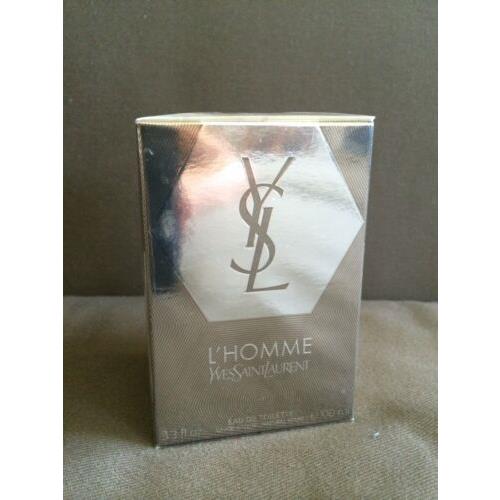 L`homme by Yves Saint Laurent For Men 3.3 FL OZ Edt Batch 62K602