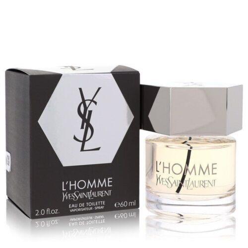 L`homme Cologne By Yves Saint Laurent Eau De Toilette Spray 2oz/60ml For Men