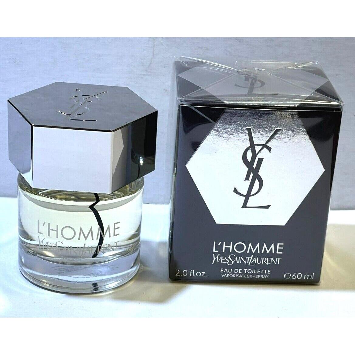 L`homme by Yves Saint Laurent Eau De Toilette Spray 2 oz 60ML For Men