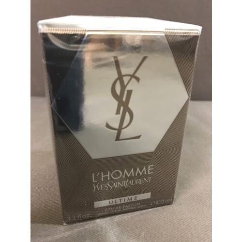 Yves Saint Laurent L`homme Ultime by Ysl For Men 3.3 FL OZ Edp