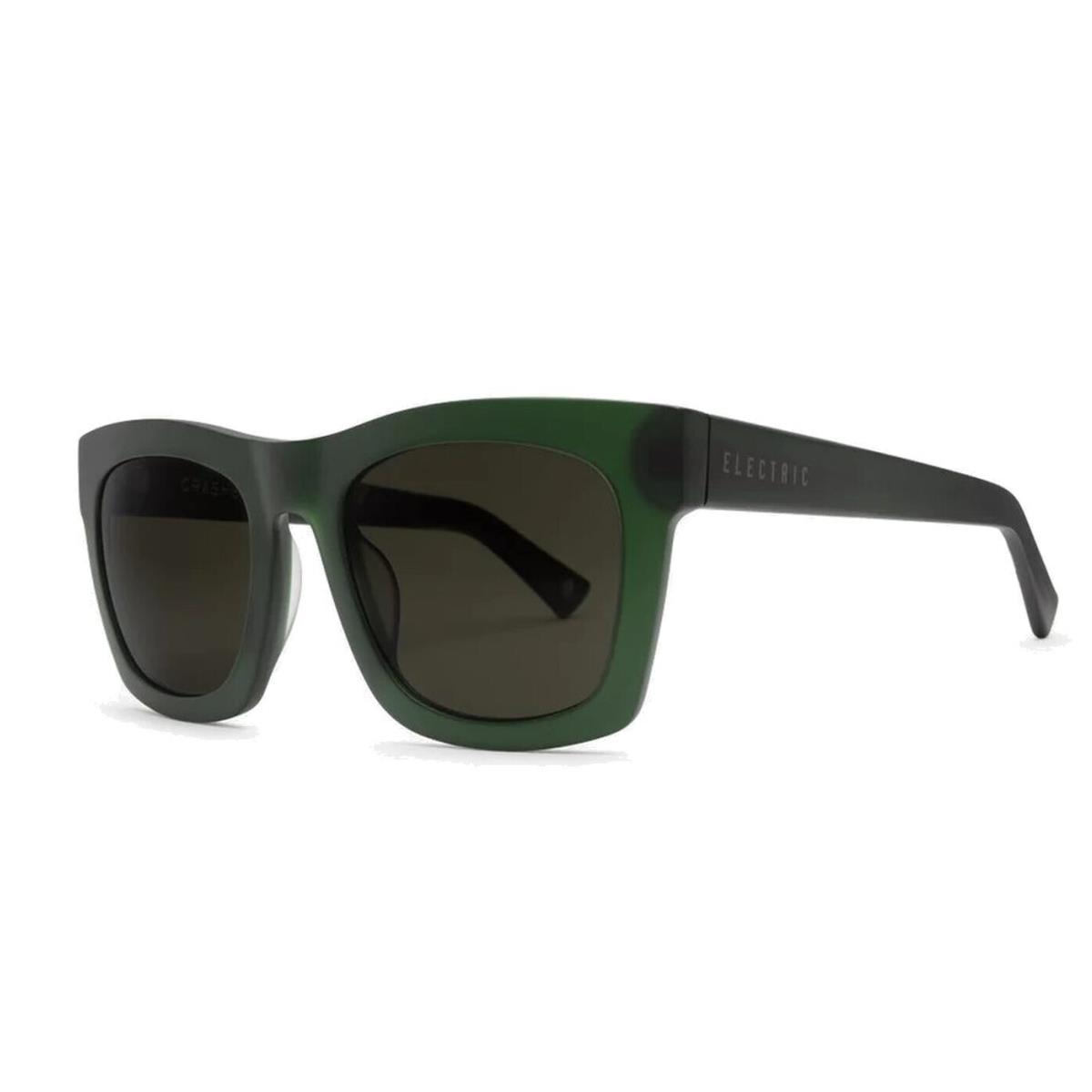 Electric Crasher 53 Sunglasses Jason Momoa Racing Green w/ Grey Polarized Lens