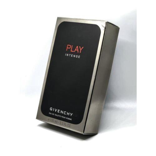 Play Intense by Givenchy 3.3 oz / 100 ml Edt Spray For Men Box
