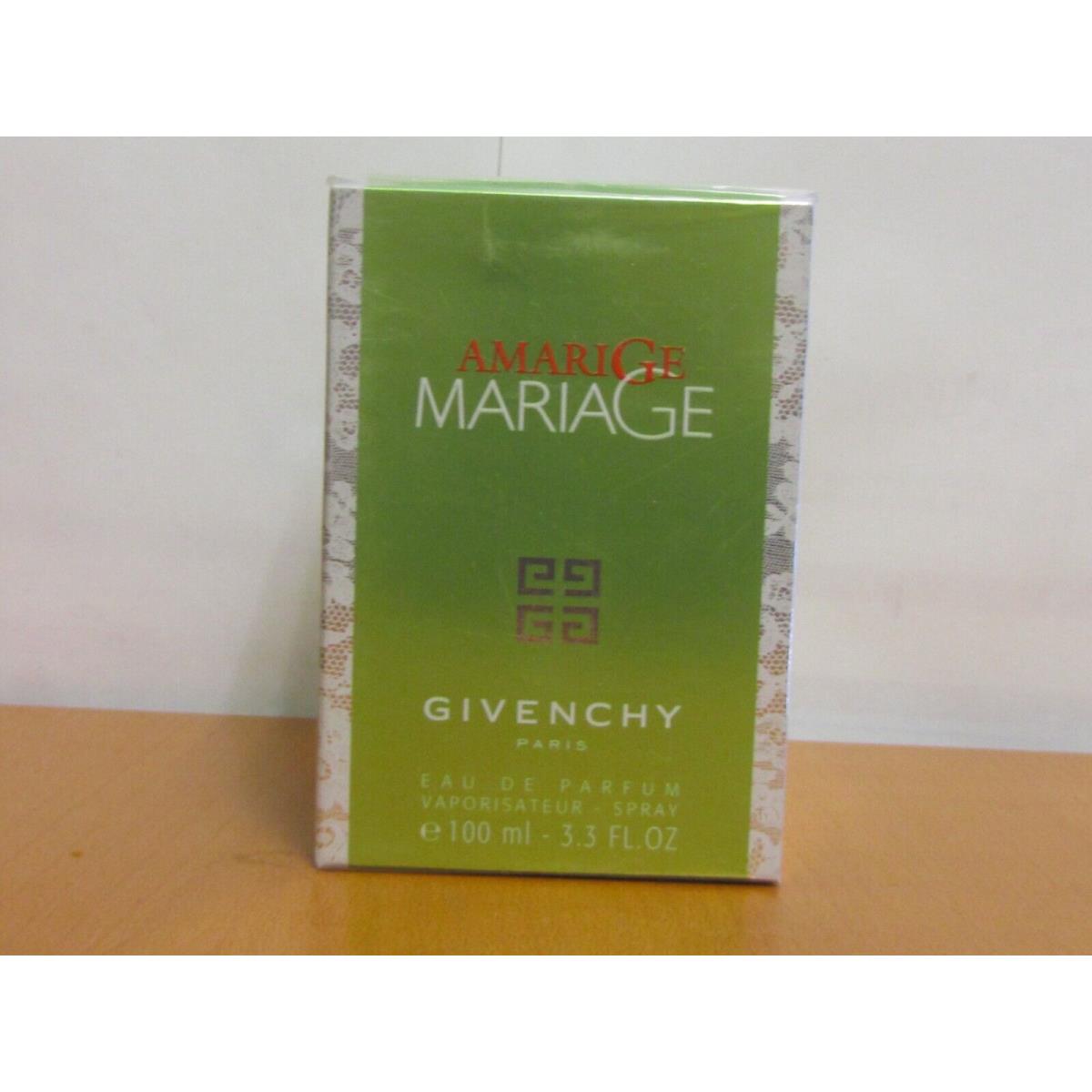 Givenchy Amarige Mariage Perfume Women 3.3 oz Eau De Parfum Spray Sealed