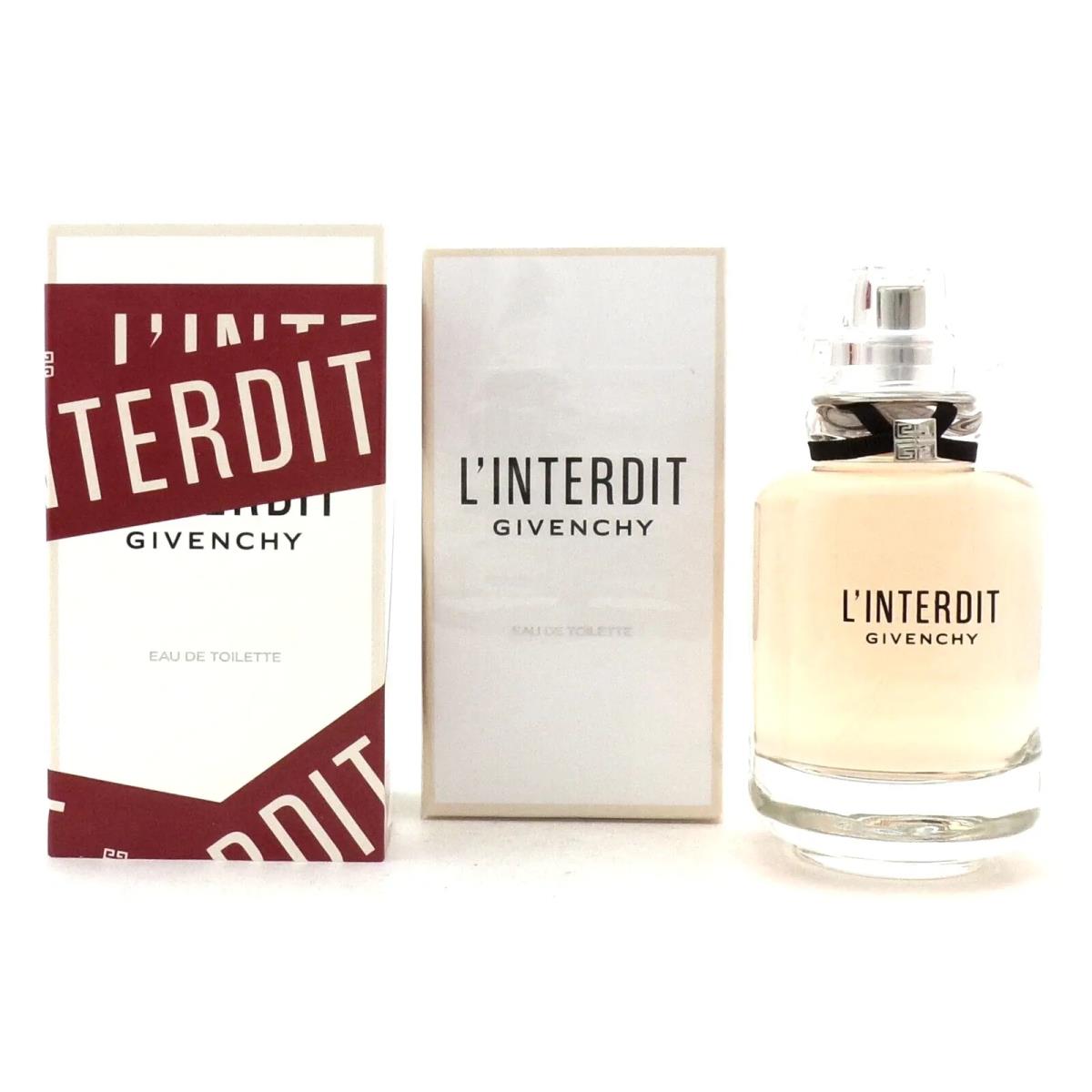 Givenchy L`interdit Eau de Toilette 2.7 oz Special Edition Packaging