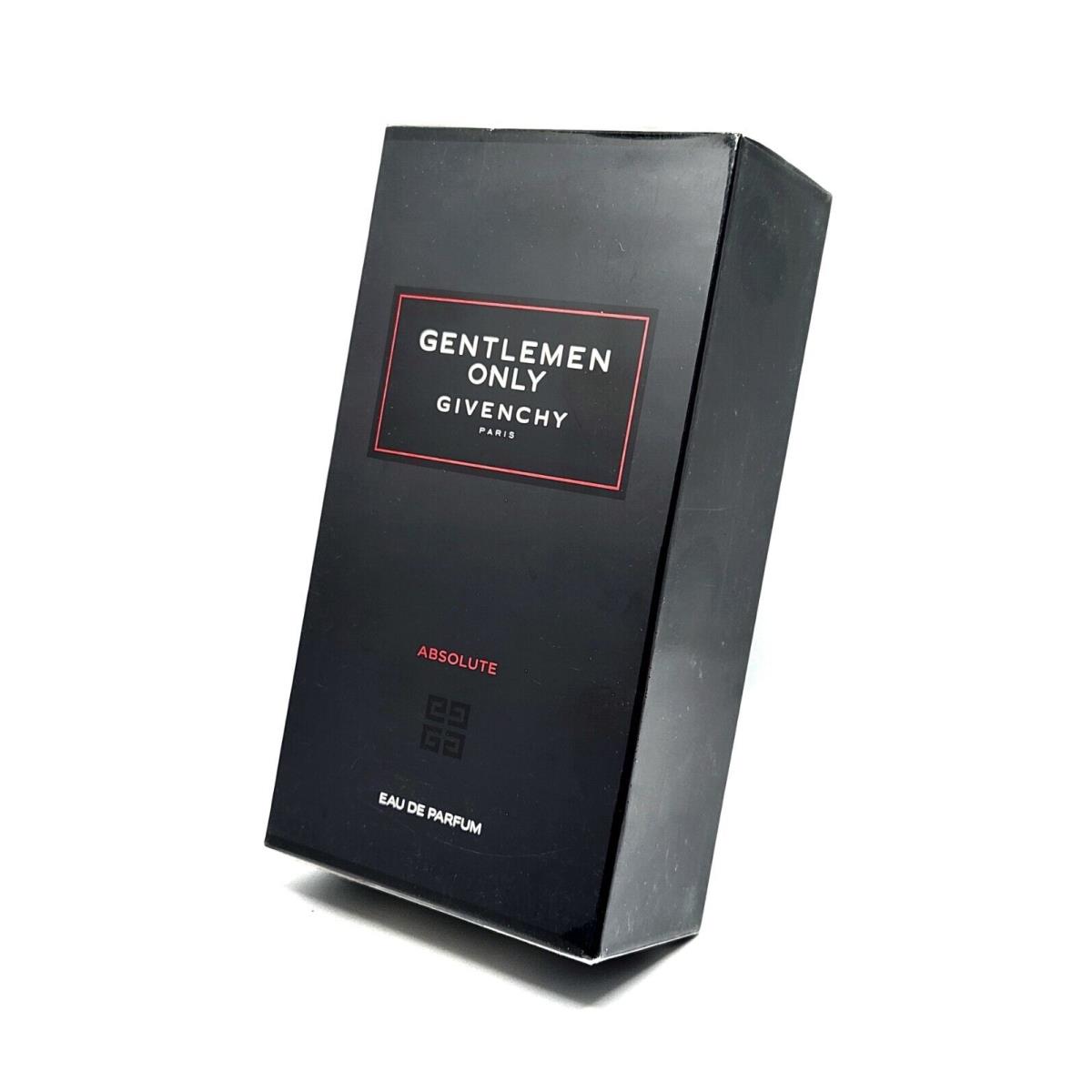 Gentleman Only Absolute by Givenchy 3.3 oz / 100 ml Edp Parfum Box