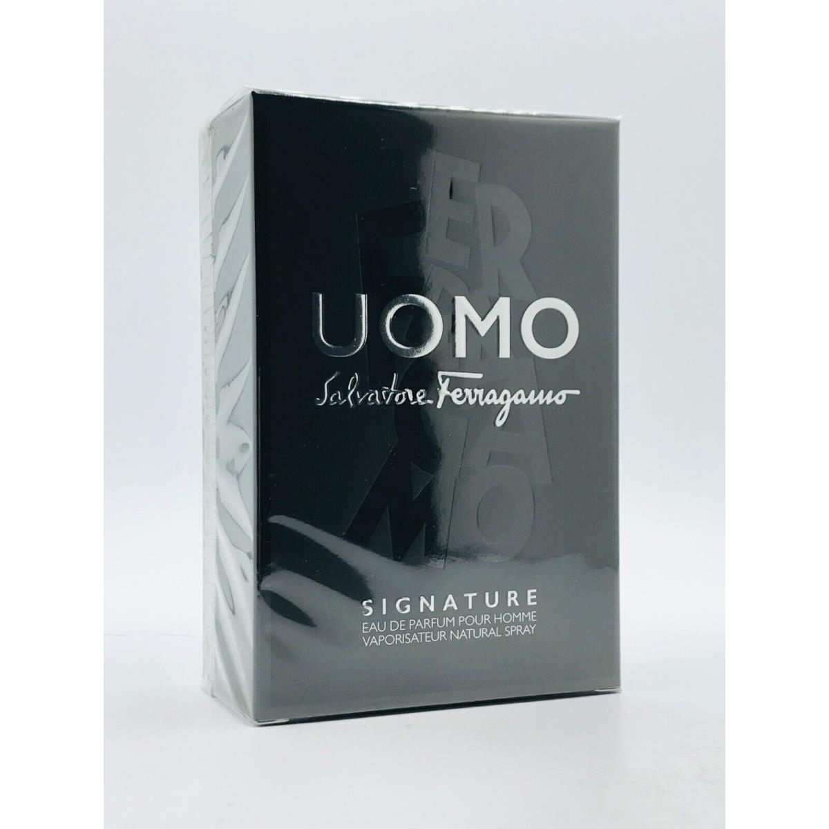 Salvatore Ferragamo Uomo Signature Men Parfum Spray 3.4 oz