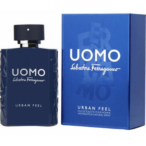 Salvatore Ferragamo Uomo Urban Feel Pour Homme Edt Spray 3.4 Oz / 100 ml